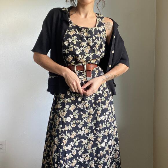 Vintage Dress and Sweater Set - Picture 1 of 8
